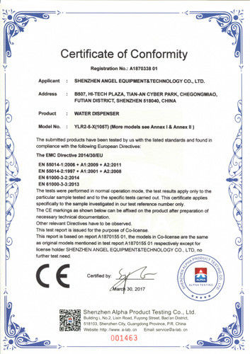 Китай Shenzhen Angel Equipment &amp; Technology Co., Ltd. Сертификаты